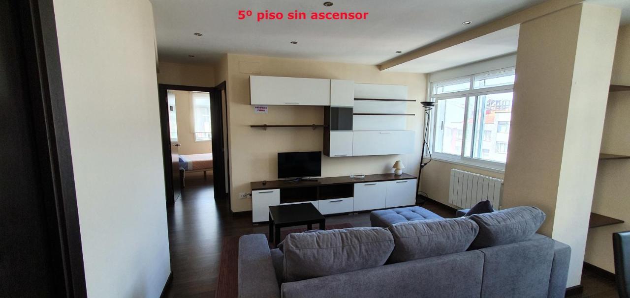 Coqueto Apartamento De 2 Habitaciones En Zona Estacion Tren A Coruña Exteriér fotografie